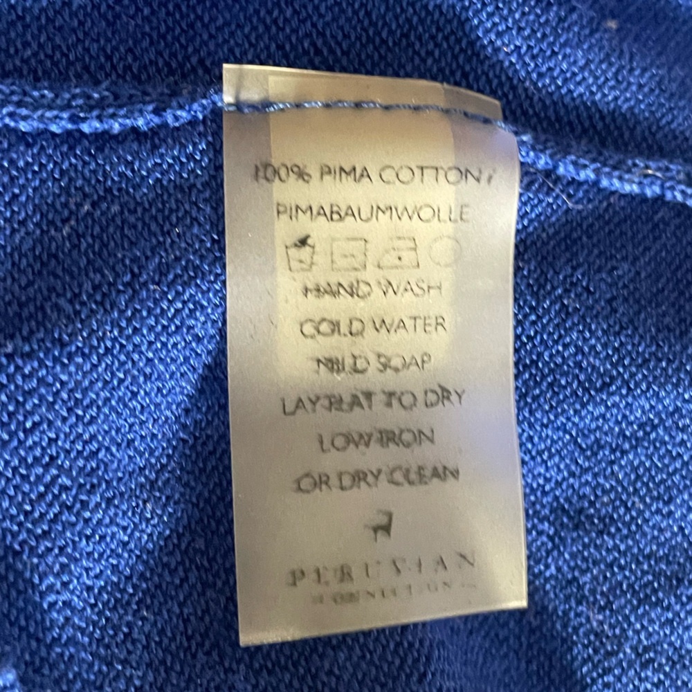 65. Peruvian Connection Colette Top, Size L, EUC - Picture 4 of 4